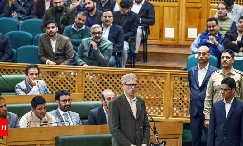 J&K Assembly passes resolution seeking dialogue with Center on restoration of special status | India News – Times of India