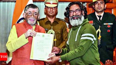 Jharkhand election results: Hemant Soren takes oath on November 28, invites top ministers from INDIA bloc | India News – Times of India