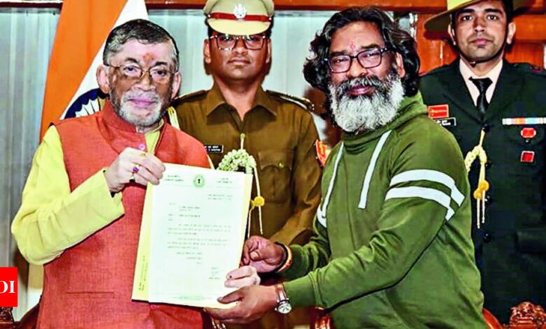 Jharkhand election results: Hemant Soren takes oath on November 28, invites top ministers from INDIA bloc | India News – Times of India