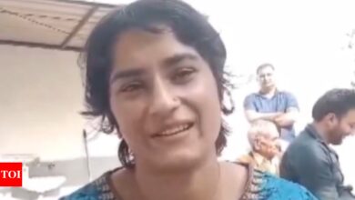 ‘Just a month ago’: Congress MLA Vinesh Phogat responds to ‘missing’ posters in Haryana’s Julana | India News – Times of India