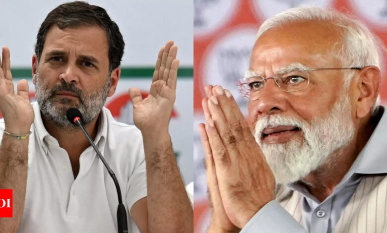 Just like the American president, Prime Minister Modi is losing his memory: Rahul Gandhi | India News – Times of India