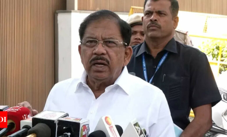 Karnataka Home Minister Blames EVM for Cong Debacle in Maharashtra, Supports Ballot Papers | India News – Times of India