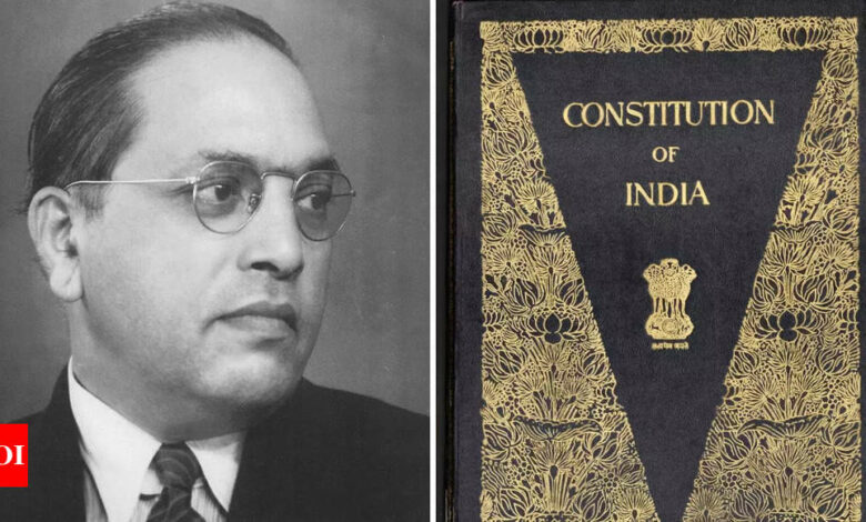 Let’s speak on Constitution Day: Opposition; government rejects demand | India News – Times of India