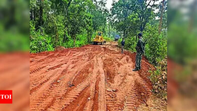 Local businesses scared, BRO to build roads in Bastar Red fort | India News – Times of India