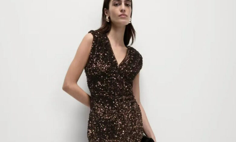 M&S shoppers are raving about the ‘tummy-hiding’ sequin dress for the Christmas party season