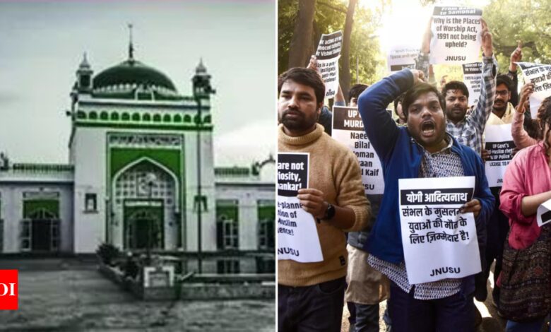 ‘Maintain peace and harmony’: SC asks court not to pass any order on Sambhal mosque investigation | India News – Times of India