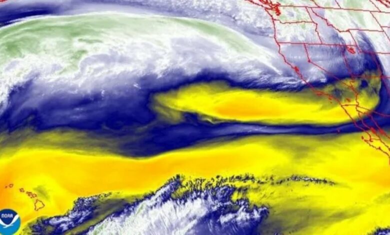 Major bomb cyclone threatens the west coast with intense rain and wind