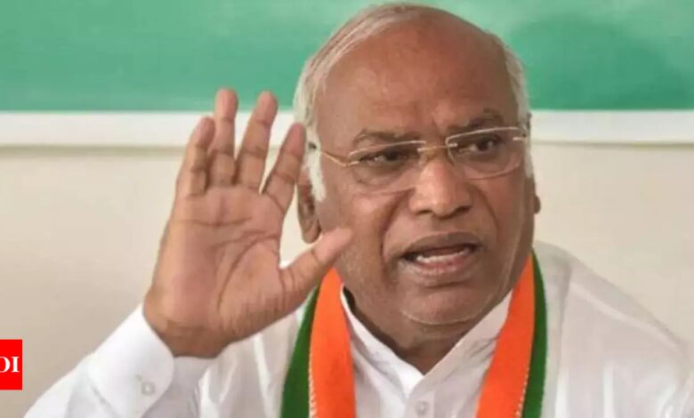 Mallikarjun Kharge dissolves state unity in Congress-ruled Himachal Pradesh | India News – Times of India