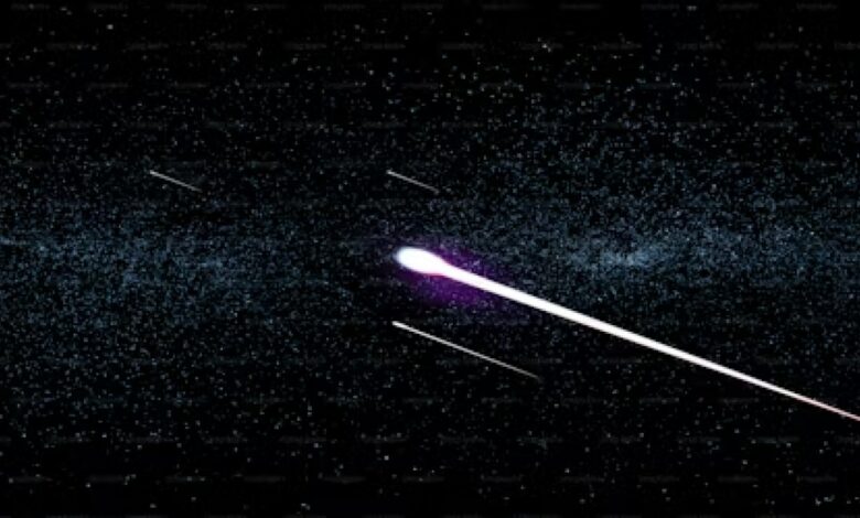 Meteoroid trails can help detect comets years in advance