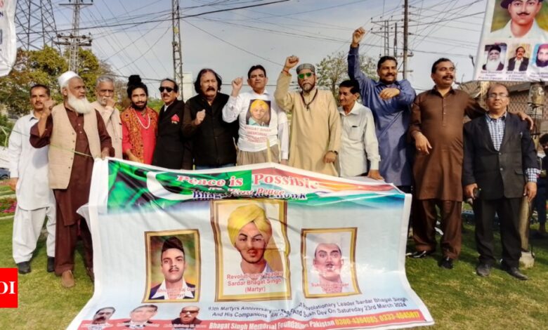 Metropolitan Corporation Lahore opposes naming a roundabout in Lahore after freedom fighter Bhagat Singh | India News – Times of India