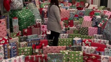 Mum hits back at trolls after bragging about mountain of Christmas presents for children