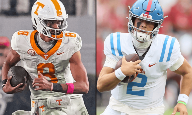 2024 College Football Playoff Projections: Tennessee or Ole Miss for the Finals overall?