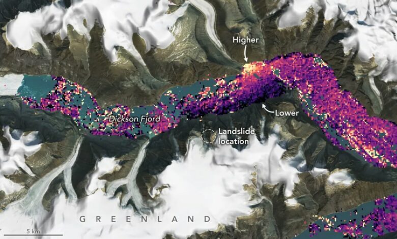 NASA’s satellite reveals fascinating tsunami data in Greenland