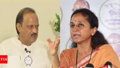 NCP factions lock horns over viral Bitcoin audio clip; fake, says Supriya Sule | India News – Times of India