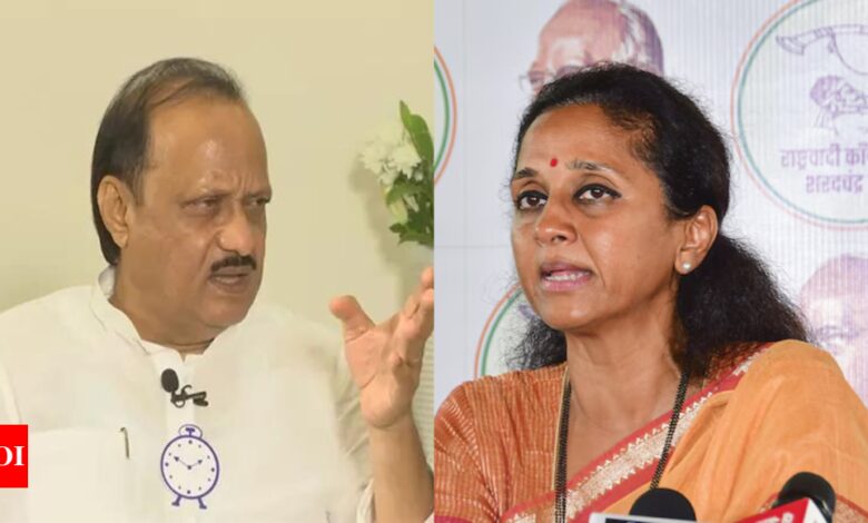 NCP factions lock horns over viral Bitcoin audio clip; fake, says Supriya Sule | India News – Times of India