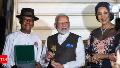 Nigeria honors Prime Minister Modi with GCON award, Queen Elizabeth is the only foreign dignitary to receive this honor | India News – Times of India