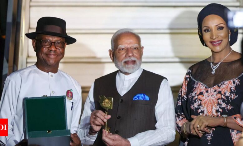 Nigeria honors Prime Minister Modi with GCON award, Queen Elizabeth is the only foreign dignitary to receive this honor | India News – Times of India