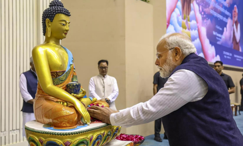 PM Modi celebrates International Abhidhamma Divas, recognizes Pali as classical language