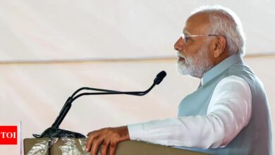 PM Modi praises Bodos for parting with arms | India News – Times of India