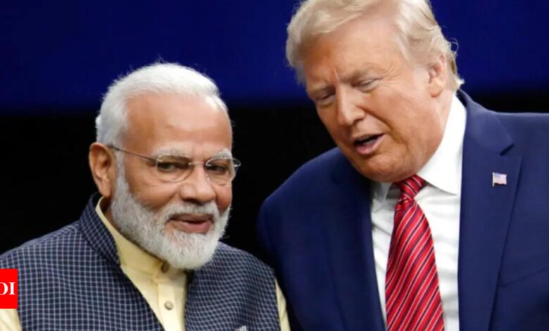 PM Modi recalls ‘Howdy Modi’ and ‘Namaste Trump’ events in conversation with US President-elect | India News – Times of India