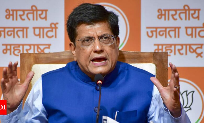 People have made their choice for Mahayuti: Piyush Goyal | India News – Times of India