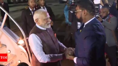 Prime Minister Modi becomes the first Indian Prime Minister in 56 years to visit Guyana | India News – Times of India