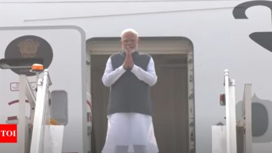 Prime Minister Modi leaves for a five-day visit to Nigeria, Brazil and Guyana | India News – Times of India