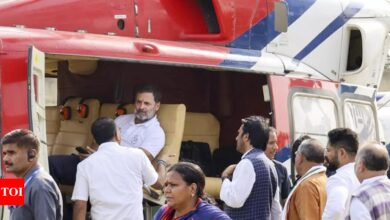 ‘Prime Minister Modi’s campaign cannot be given priority’: Congress writes to EC over delay of Rahul’s helicopter | India News – Times of India