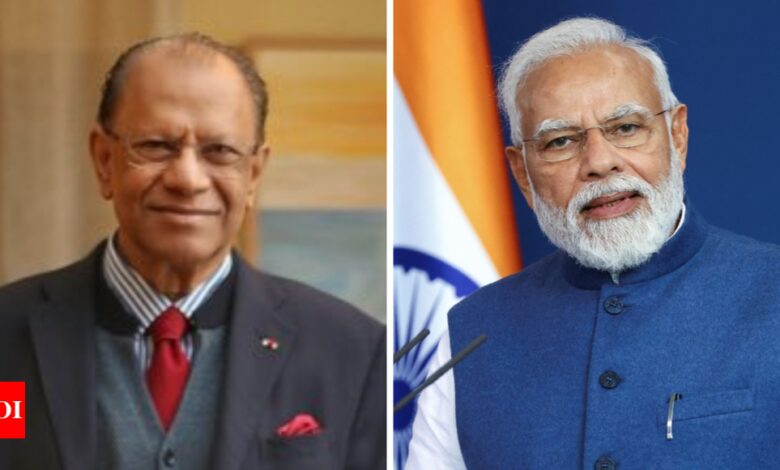 Prime Minister Narendra Modi congratulates Navin Ramgoolam on winning the Mauritius elections | India News – Times of India