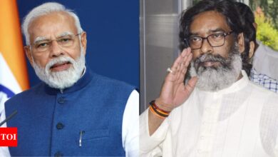 ‘Protocol not followed, will take action’: Pollster on delay in take-off of Hemant Soren’s helicopter due to PM Modi’s safety | India News – Times of India