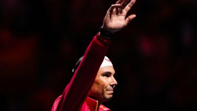 Rafael Nadal retires from tennis at the Davis Cup after Spain lost to the Netherlands