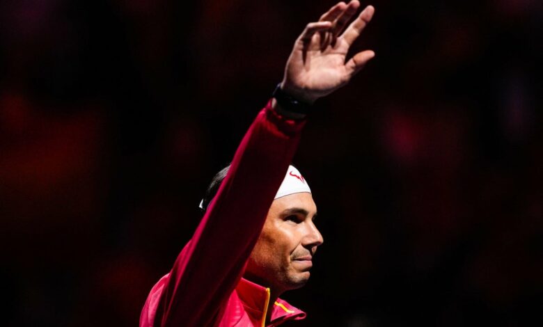 Rafael Nadal retires from tennis at the Davis Cup after Spain lost to the Netherlands