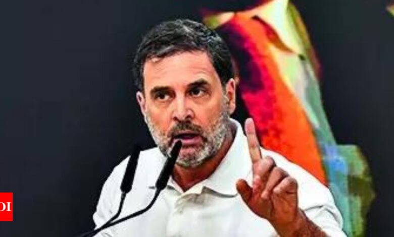 Rahul’s Adani-centric election campaign fails to sway voters in Maharashtra | India News – Times of India