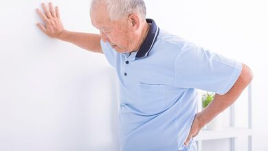 Research shows that back pain is more common among elderly people with money problems