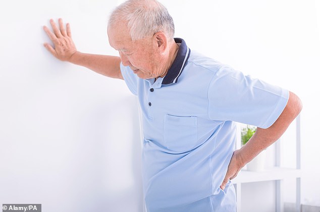 Research shows that back pain is more common among elderly people with money problems