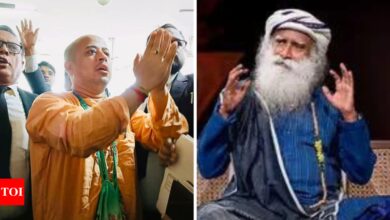 Sadhguru condemns arrest of Hindu priest Chinmoy Krishna Das in Bangladesh | India News – Times of India