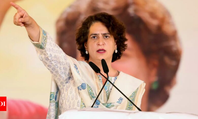 Sambhal violence: Priyanka Gandhi Vadra targets UP government for ‘spoiling the atmosphere’ | India News – Times of India