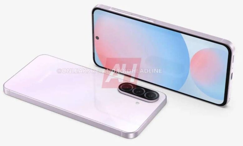 Samsung Galaxy A56 leaks via renders that hint at triple rear cameras