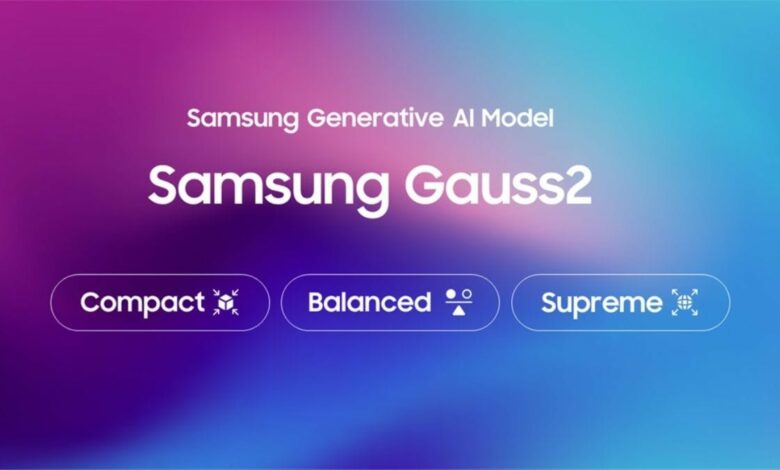 Samsung introduces the Gauss2 multimodal AI model with these upgrades