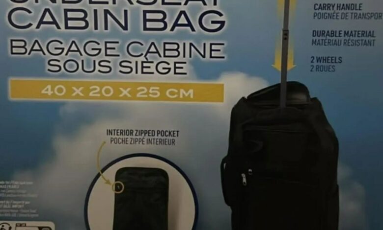 Shoppers are going wild over £8 carry-ons being sold in the supermarket