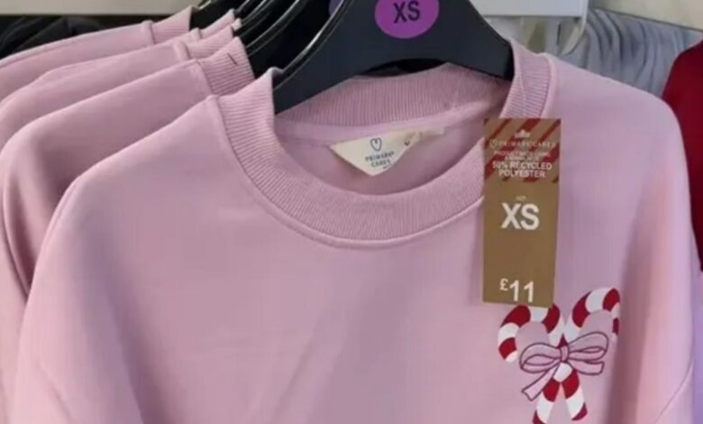 Shoppers are rushing to Primark to buy new Christmas jumpers with prices starting from £11