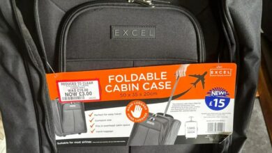 Shoppers are rushing to get their hands on a suitcase perfect for EasyJet flights, which is being reduced to £3