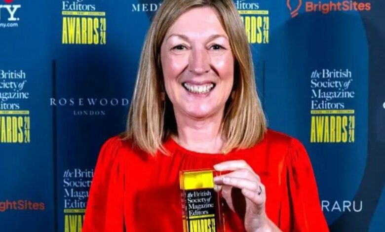 Sinead McIntyre named editor of the year for The Sun’s Fabulous Magazine