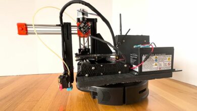 Someone merged a 3D printer and a vacuum robot into a mobile 3D printer that can print on virtually any flat surface, including your floor