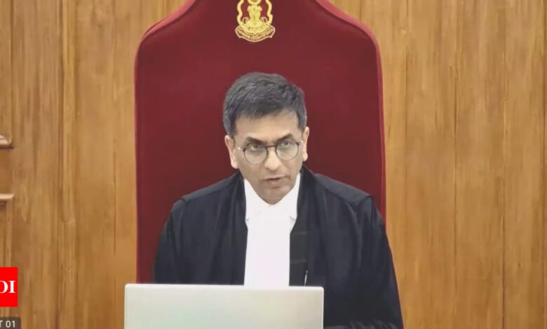 Statements that made headlines: As CJI DY Chandrachud bids farewell to the Supreme Court, a look at his top 10 statements | India News – Times of India