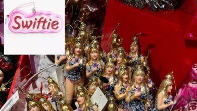 Taylor Swift fans rush to Selfridges as they launch baubles for Christmas trees