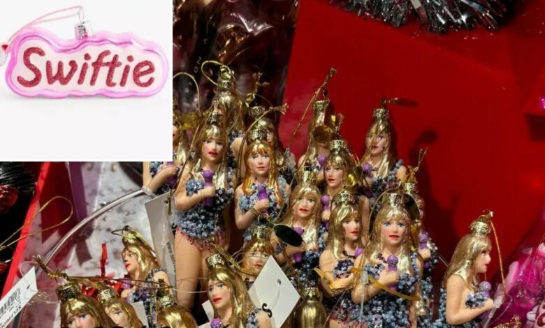 Taylor Swift fans rush to Selfridges as they launch baubles for Christmas trees