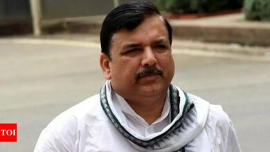 The Adani group tried to enter Delhi’s power sector, but Kejriwal stopped them: AAP’s Sanjay Singh | India News – Times of India