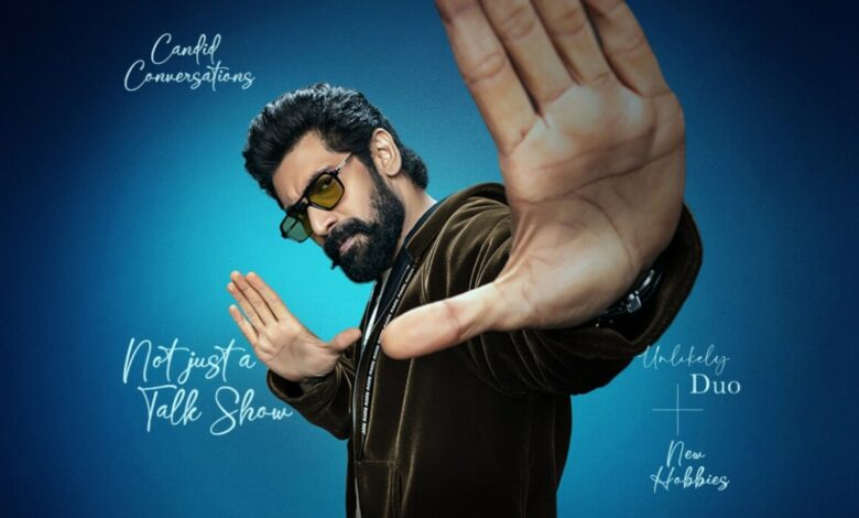 The Rana Daggubati Show will premiere on Prime Video on November 23