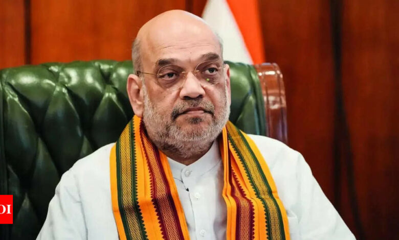 The focus should be on the challenges along the eastern border: Shah to DGPs | India News – Times of India